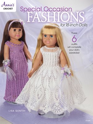 cover image of Special Occasion Fashions for 18-inch Dolls